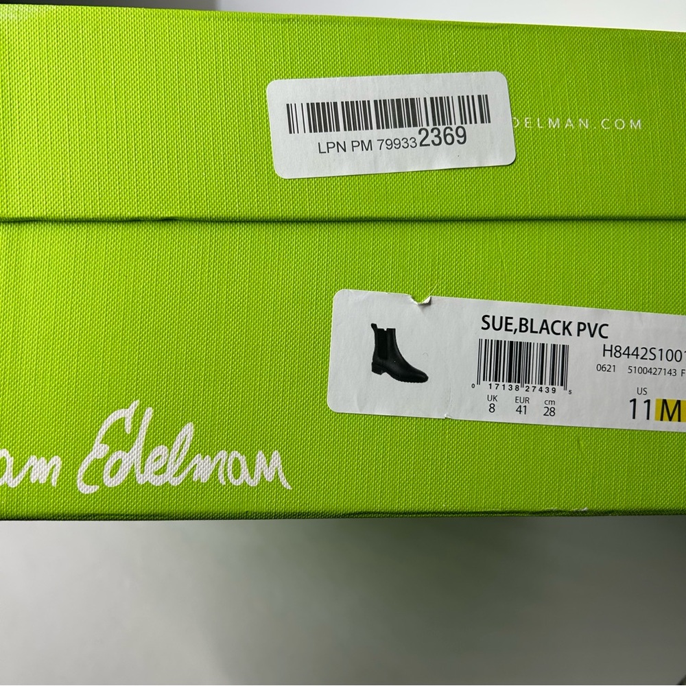 Sam Edelman Black Ankle Boots - Picture 11 of 12